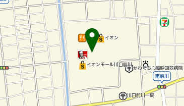 舎鈴 (イオンモール川口前川店)の地図画像