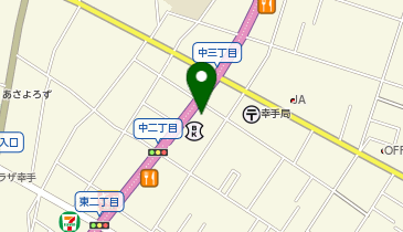 来来亭 (幸手店)の地図画像