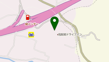 名阪関ドライブイン フードコートの地図画像
