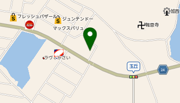 らーめん屋の地図画像