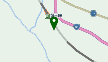 竜王峡食堂の地図画像