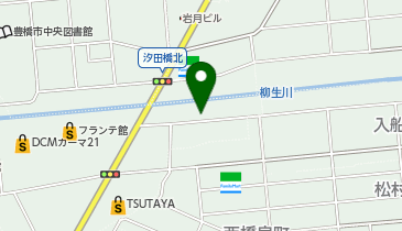 玄米と麺 ワタナベの地図画像