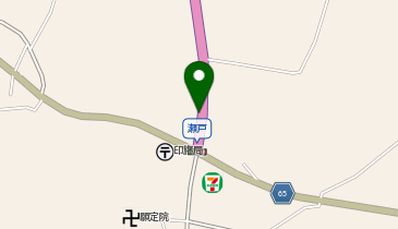 にしみや食堂の地図画像