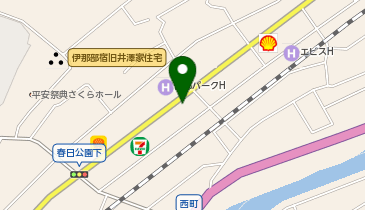 田村食堂の地図画像