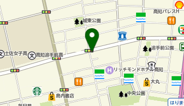 らーめん チョンマゲの地図画像