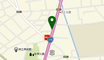 上海飯店の地図画像