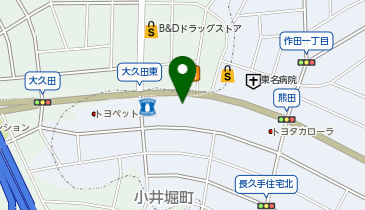 浜木綿 (名古屋インター東店)の地図画像