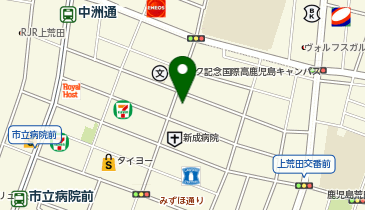 昼だけ、鶏マゼソバの地図画像