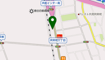 横浜家系ラーメン 有楽家 (共和店)の地図画像