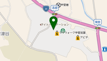 熟成豚骨ラーメン そだし (ラザウォーク甲斐双葉店)の地図画像