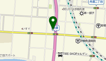 麺屋叶 (舟渡店)の地図画像