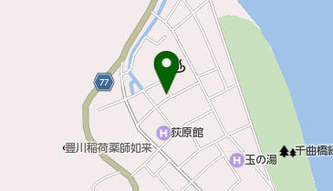千石寿しの地図画像