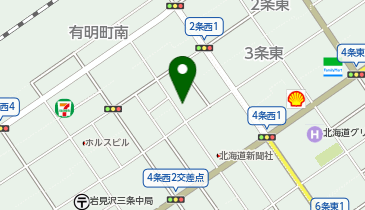 ジンギスカン えいじんの地図画像