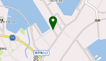 東洋軒の地図画像