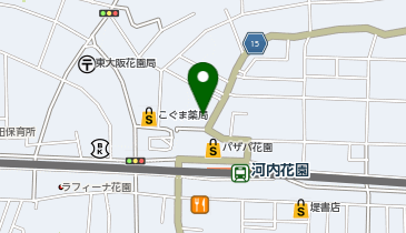 嘉数製麺所の地図画像