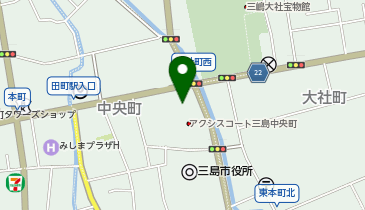 はま寿司 (三島中央町店)の地図画像