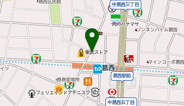 横浜家系ラーメン 壱角家 (葛西店)の地図画像
