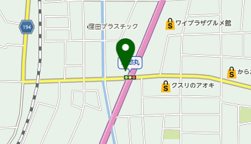 鯖江魂心家の地図画像