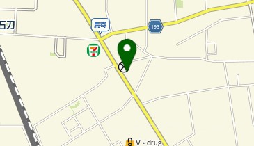 岐阜タンメンの町中華の地図画像