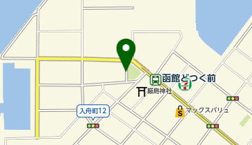 おそば 海月の地図画像