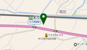 久留米ラーメン 丸八 (朝倉店)の地図画像