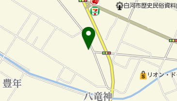 奥州白河 太鼓のぼおの地図画像