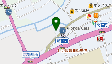 麺屋 天一の地図画像