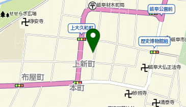 東亭の地図画像