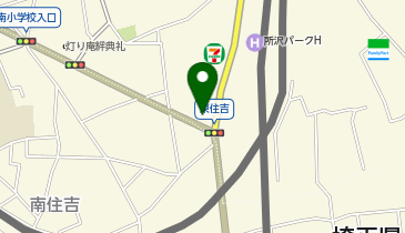 夜鳴きそば白蛇の地図画像