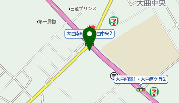中華そば 六心の地図画像