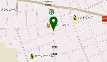 中華料理 蓬莱の地図画像