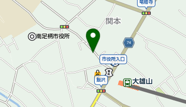 京城苑 (大雄山駅前店)の地図画像