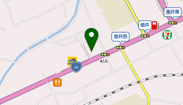 中華そば津津の地図画像