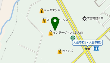 鶏源ラーメン (スーパーアークス大曲店)の地図画像