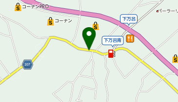 麺屋 大の地図画像