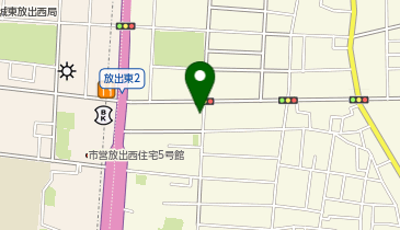 つけ麺 麺こんの地図画像