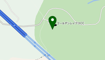 ゴールデンレイクスカントリークラブの地図画像
