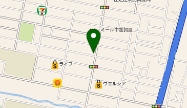 らーめん 豚の奴隷の地図画像