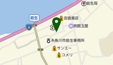 浜寿司の地図画像