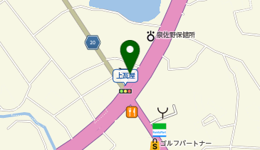 天鳳 (上瓦屋店)の地図画像