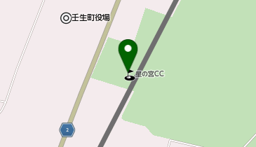 星の宮カントリー倶楽部の地図画像