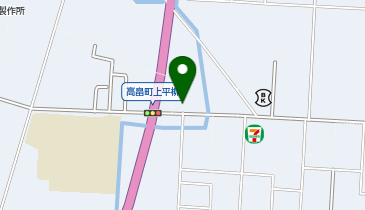 めんや青空の地図画像