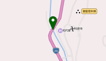 中華そば 三殿社中の地図画像