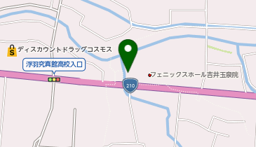 麗華餃子の地図画像