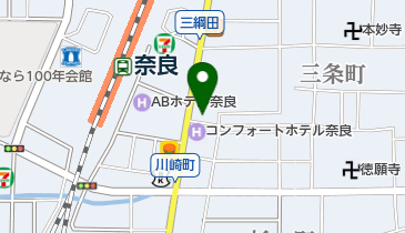 老麺茶屋 豚竹林の地図画像