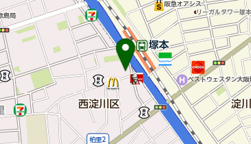 横浜家系ラーメン 一閃家の地図画像