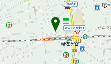 阿佐ヶ谷ダイニングキッチンの地図画像