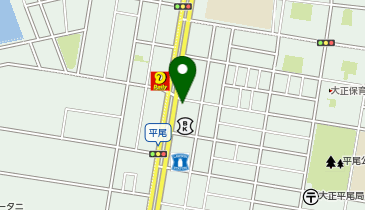 中華料理 龍の地図画像