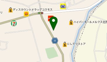 九州筑豊ラーメン山小屋 (メルクス北茂安店)の地図画像