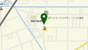 まつばラーメンの地図画像